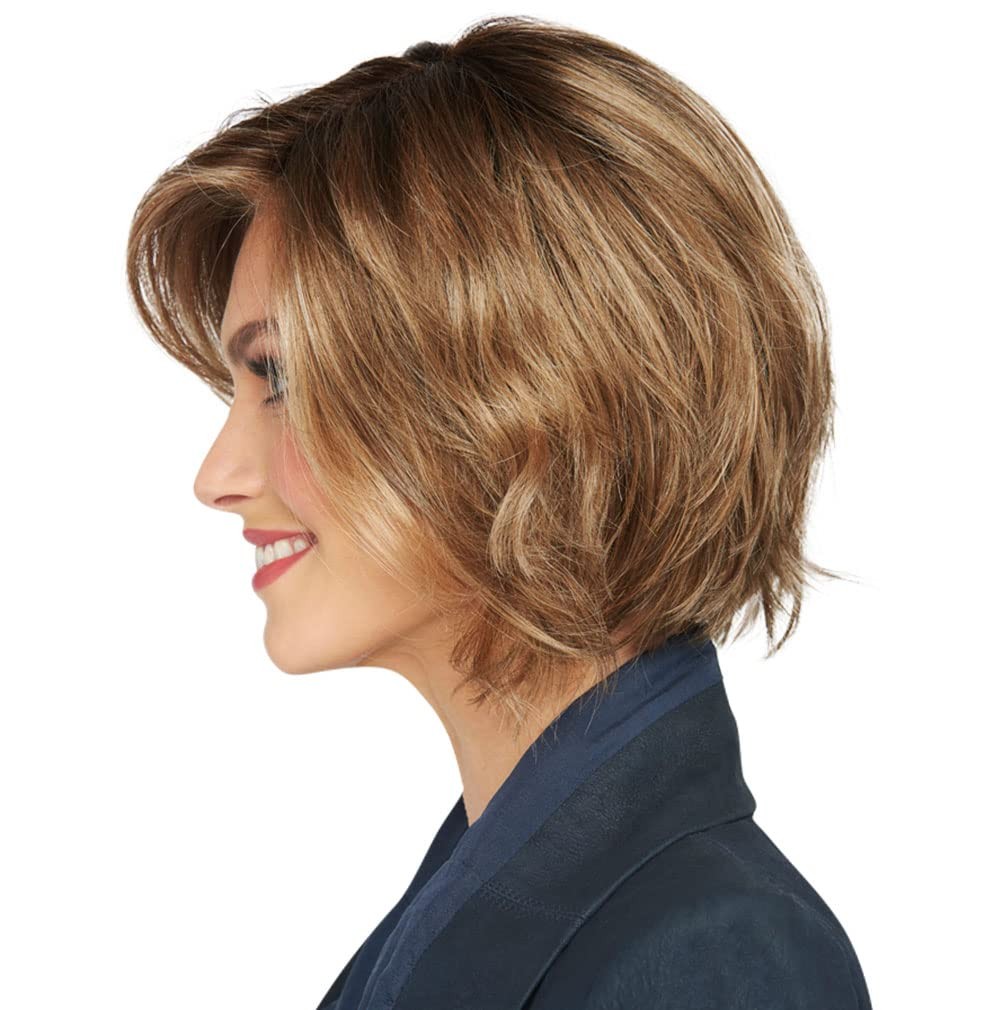 Raquel Welch Ahead of The Curve Natural Looking Layered Chin Length Wig by Hair