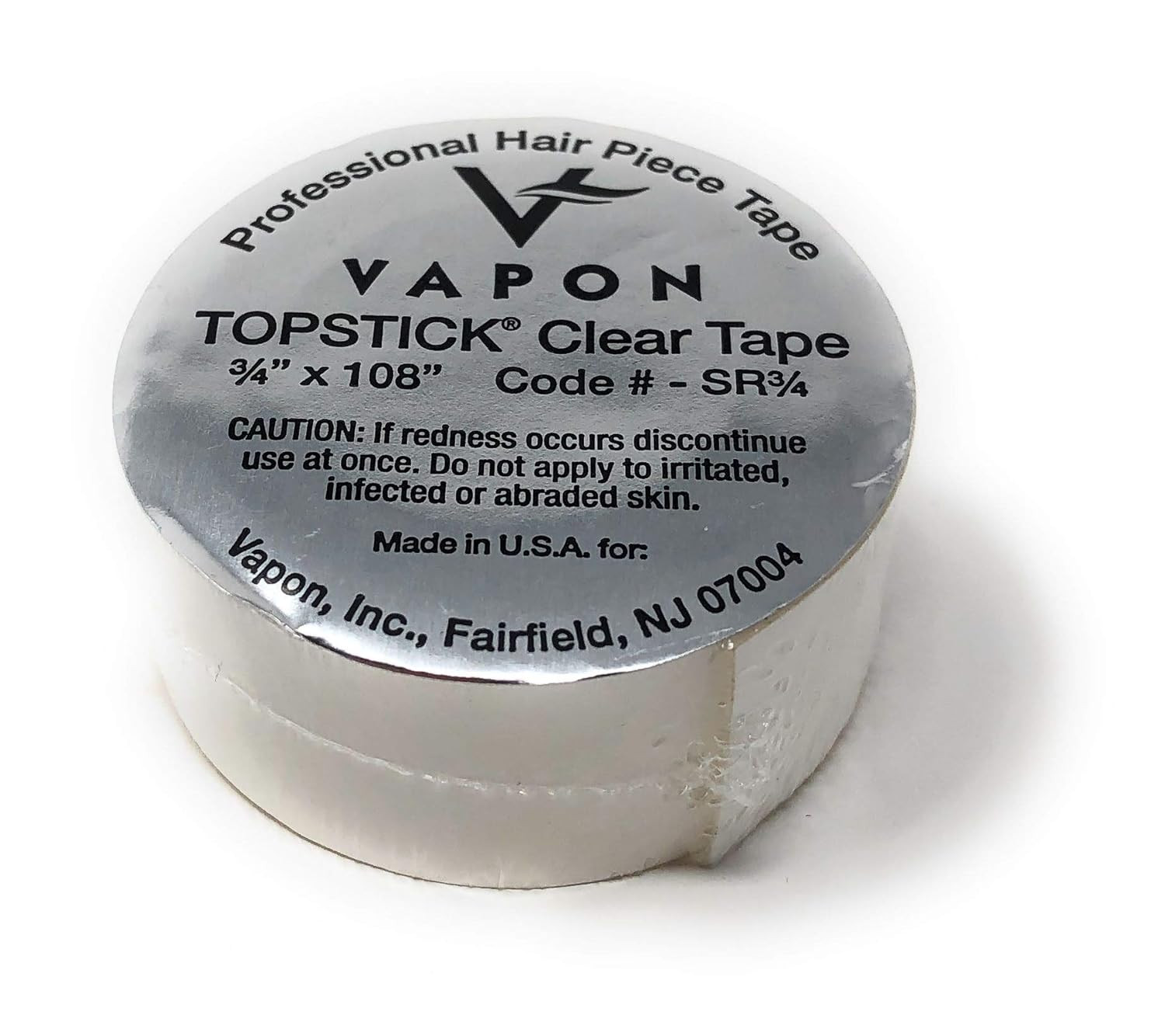Topstick Clear Double Sided Medical Grade Adhesive Tape Roll 3/4″ X 108″