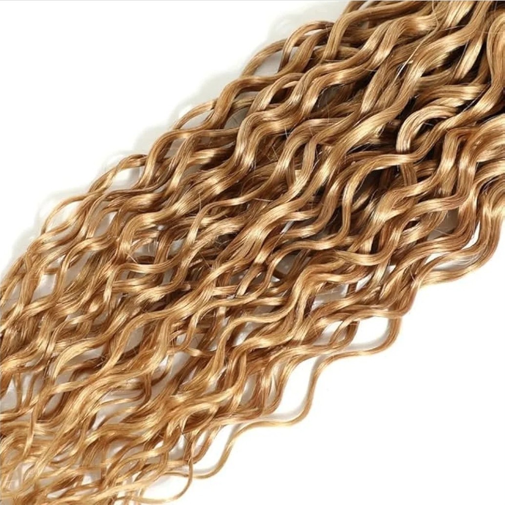 3 Bundles Human Hair 27# Color Jerry Curl 18″ 20″ 22″ Virgin