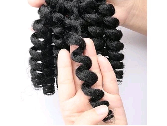 Wand Curl Crochet Hair Jamaican Bounce 6 Packs Twist Braid Hair for Black Women