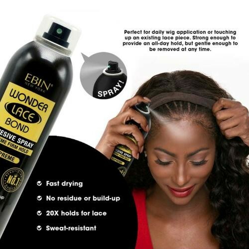 Ebin New York Wonder Lace Bond Adhesive Spray Extreme 14.2 oz EBIN spray
