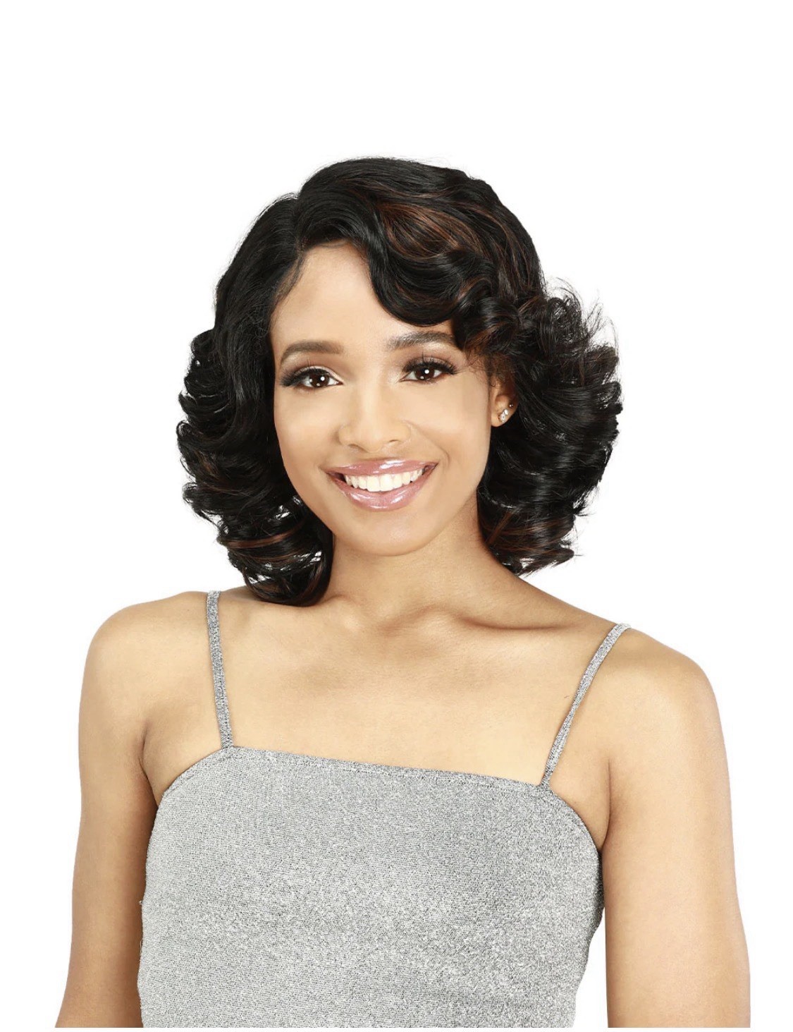 ZURY SIS BEYOND SYNTHETIC HAIR HD LACE FRONT WIG • Style RIYAN • Color 1 • NEW