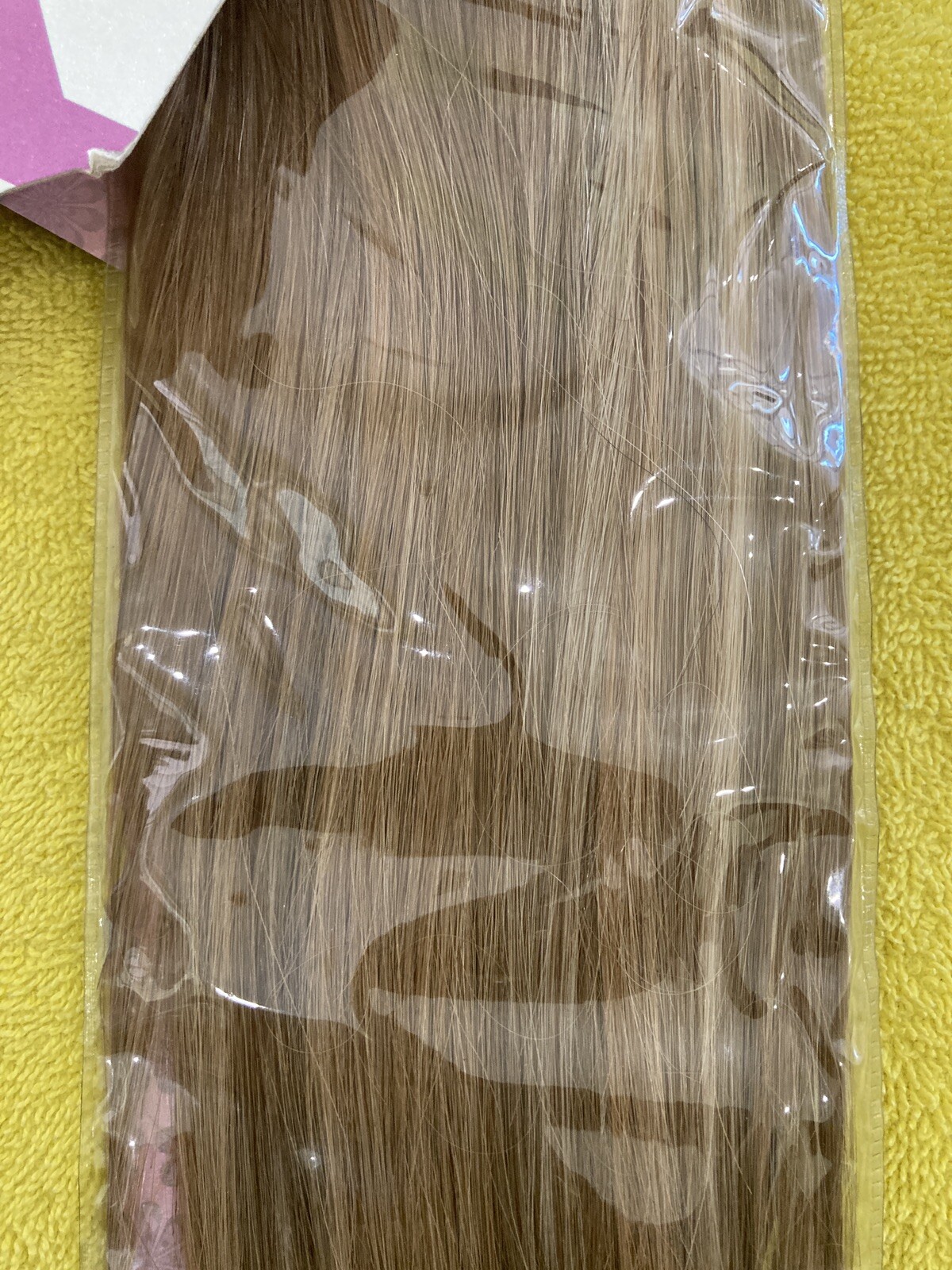 Clip & Go Extensions 100% Human Remy Hair Silky Straight 18″, 6pcs.Color: F812.