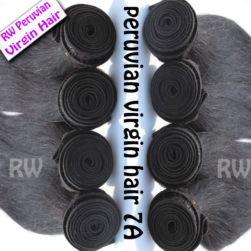 100% Unprocessed Brazilian Peruvian Indian Virgin Human Hair 7A 300g 3 bundle C7