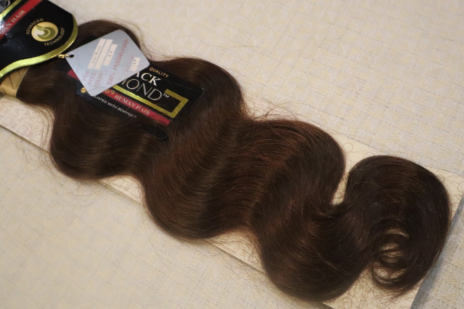Black Diamond Remi Human Hair Rio Wave 18″ Color 4