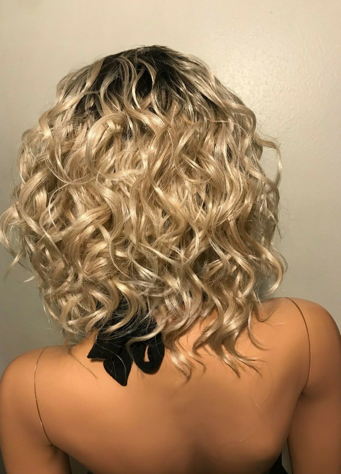 NWT New Born Free Magic Ombre Curly Lace Front Wig
