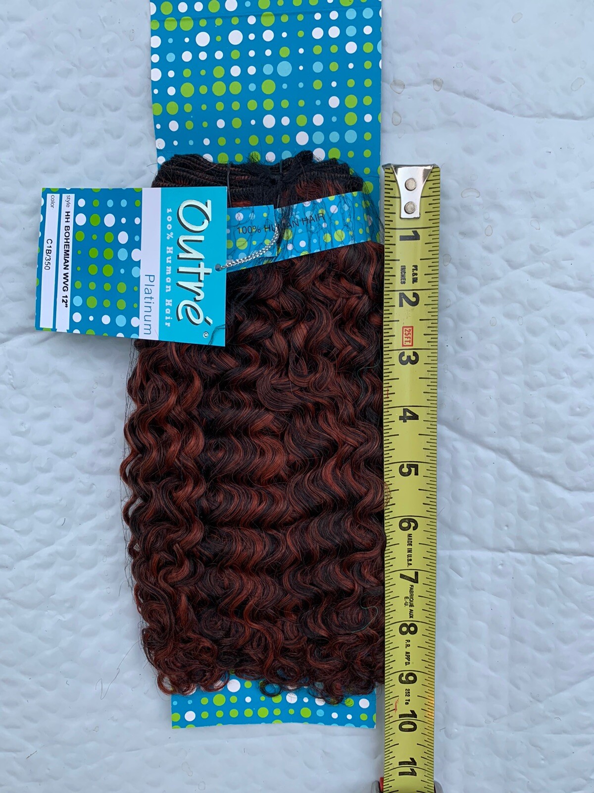 100% Human Hair for Weaving by Outre, Bohemian Curly Hair, Nice texture & Color!