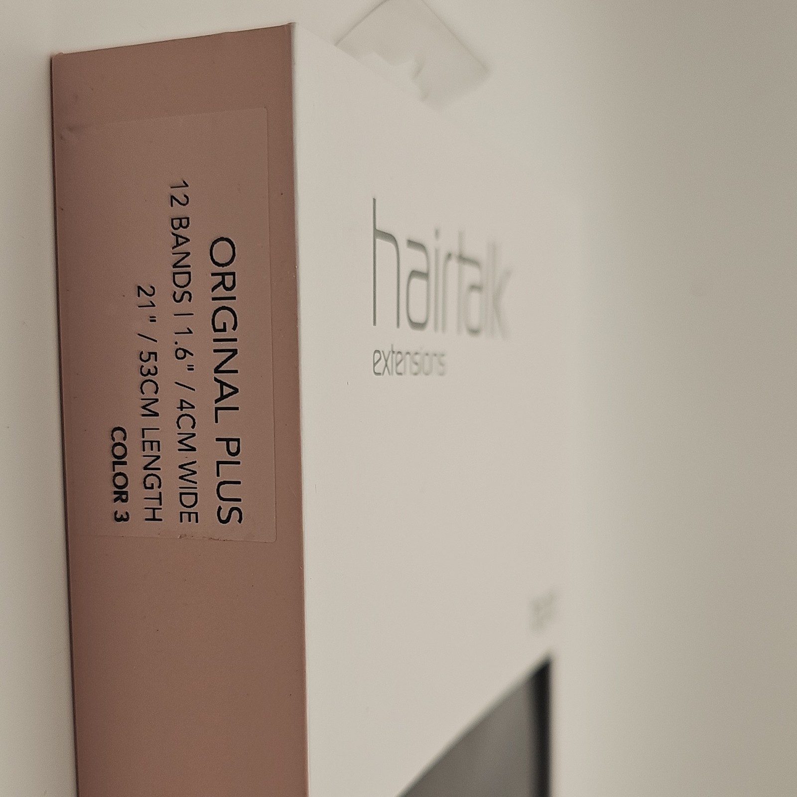 Hairtalk Extensions Tape-In 12 Bands 21″ / 53 cm Length color 3