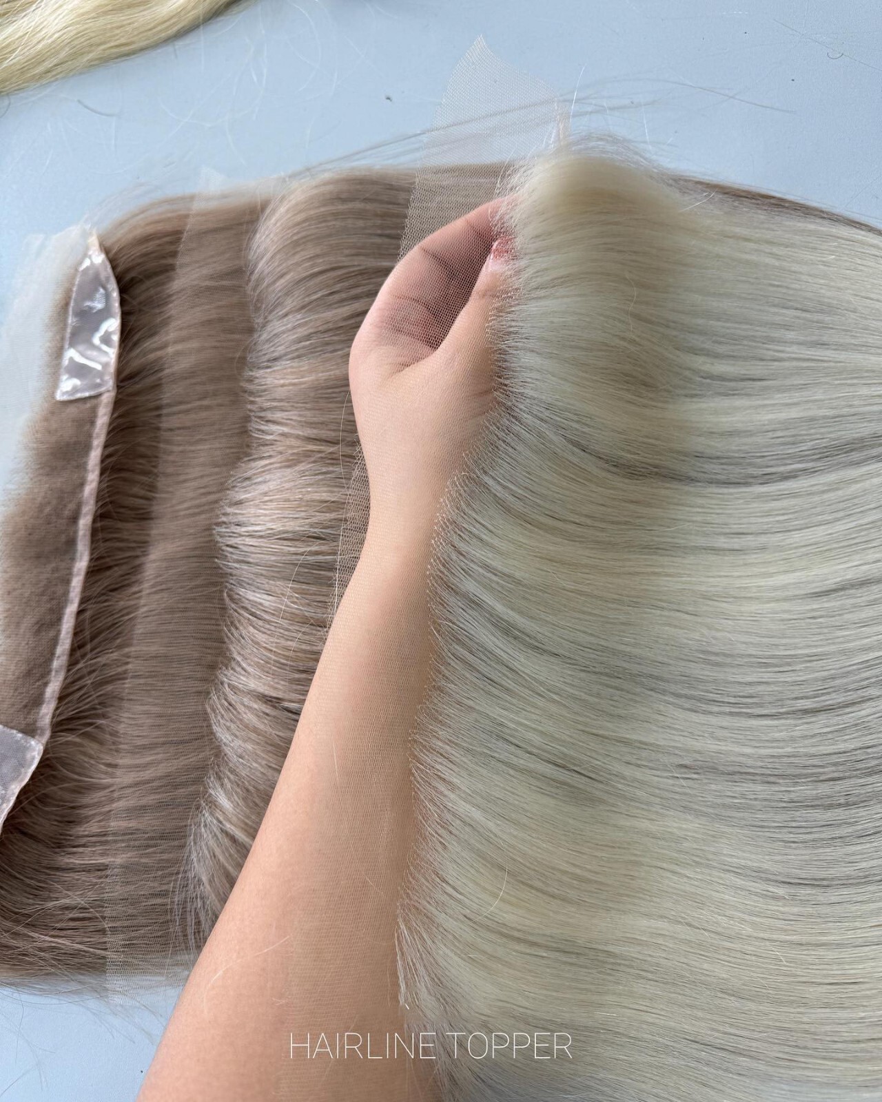 16″ 12×2″ HD Lace 100% Human Hair Hairpieces For Bald Hairline Multi Colors