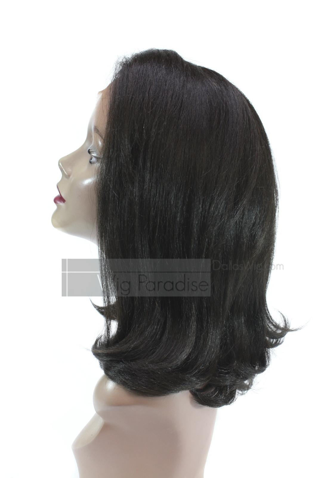 It Tress Premium Human Blended Coarse Texture Straight VH4 Lace Front Wig