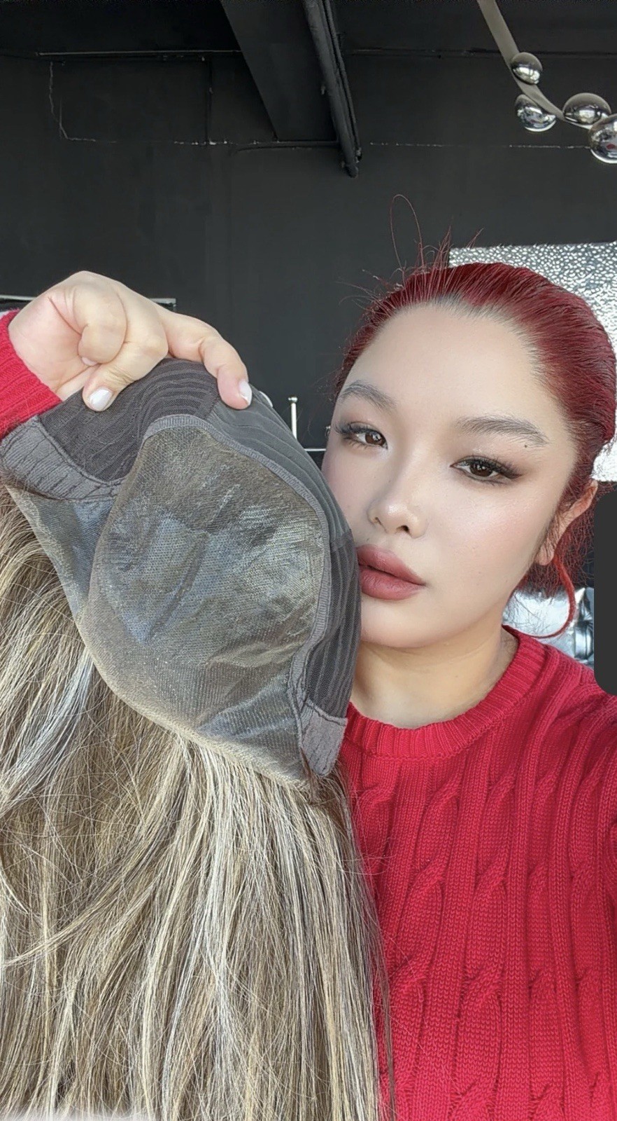 Jbextensions KEL PRO Hazelnut Blonde Highlight Shade 13×6 Snowflake 22 inches