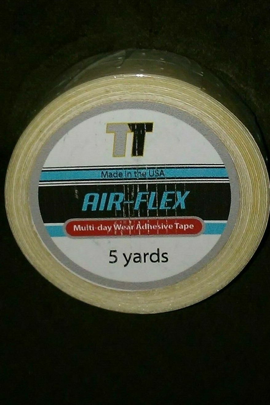 Proflex Airflex Vent Through 3/4″x 5 Yds Double Sided Tape Roll-hairpiece, Wigs.