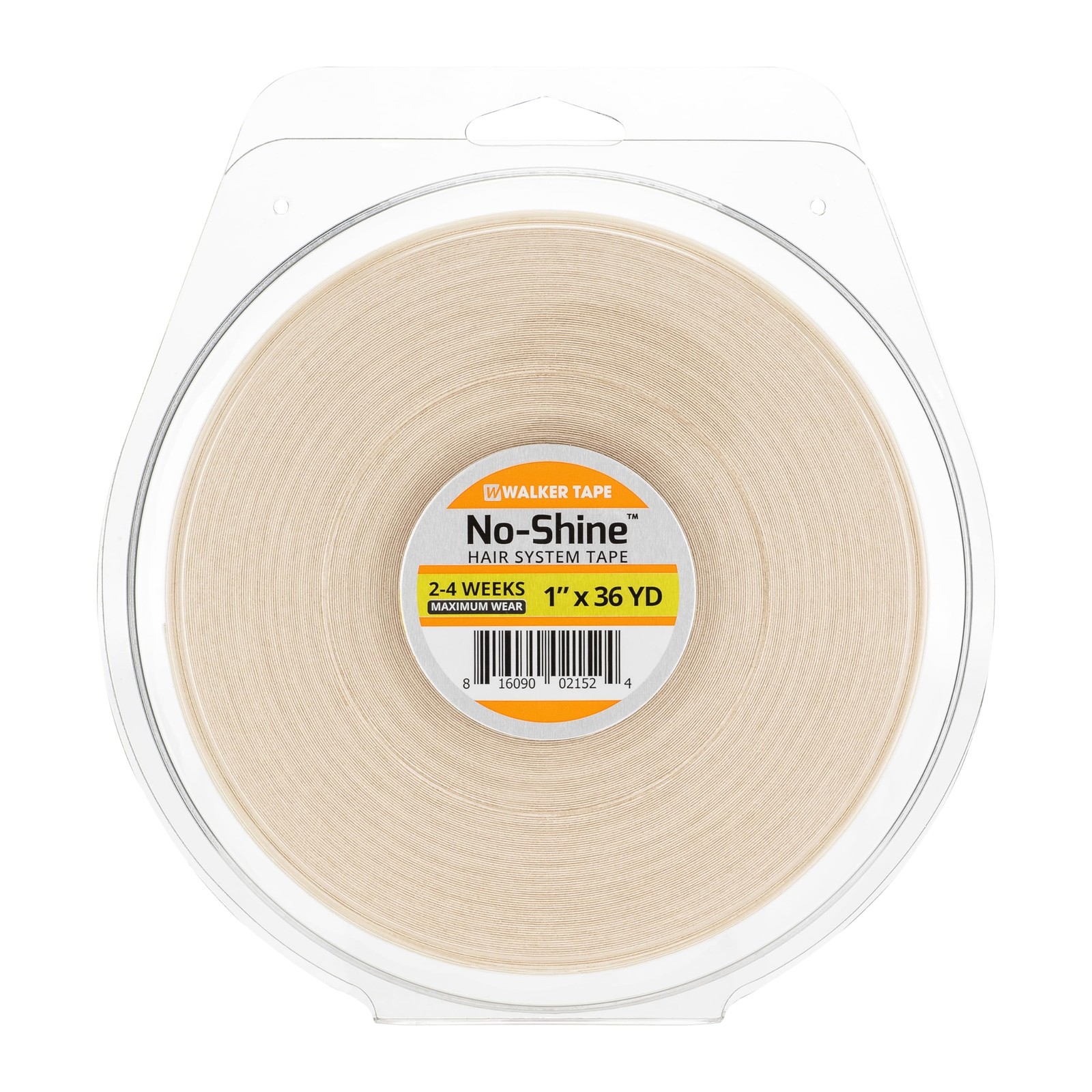 Walker Tape No-Shine Hair System Tape Roll 1 X 36 Yards Hypoallergenic Double