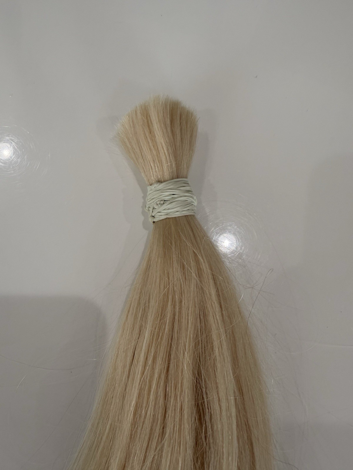 Human Hair Slavic Natural Hair for Extensions 100g/24in 60cm Gold Blond Colour