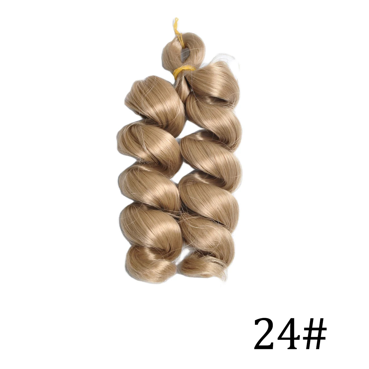 Bouncy Loose Curly Pre Stretched Braiding Hair Synthetic Easy Braid Crochet