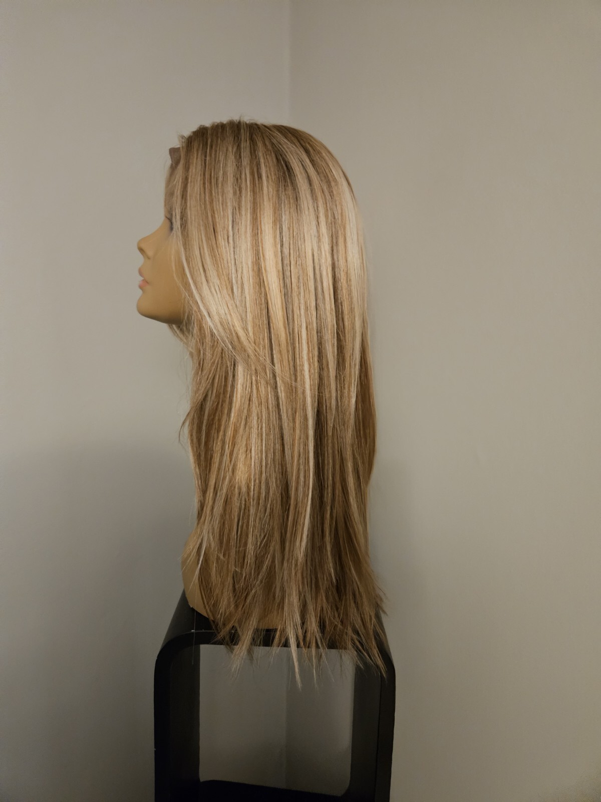 Women’s FULL LACE FRONT MIXED Blonde LAYERED STRAIGHT HAIR WIG New