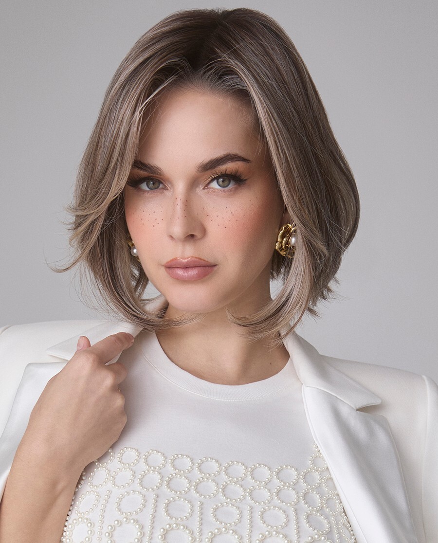 MIRA Wig by AMORE, *ANY COLOR* Heat Friendly! Hand-Tied, Mono Top +Lace Frt, NEW