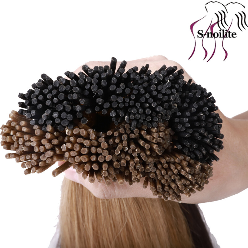 CLEARANCE Remy Human Hair Extensions Stick I Tip Micro Loop Ring Bead Pre Bonded
