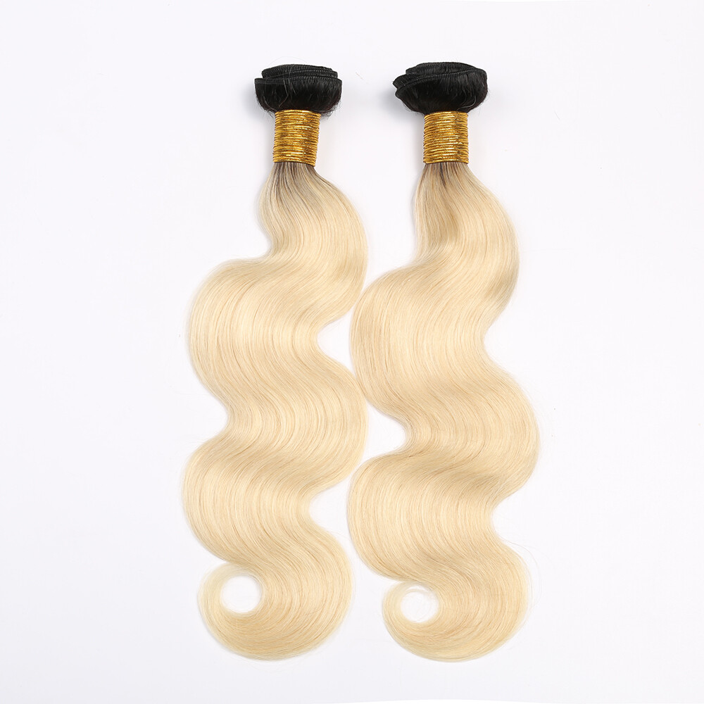 Ombre 8A Brazilian Virgin Human Hair Weft 1/3/4 Bundles Body Wave Hair Extension