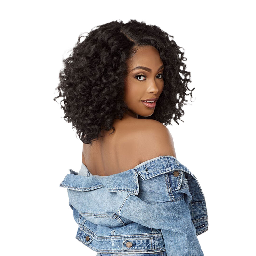 Sensationnel Curls Kinks&co Textured Lace Wig – Y-part Kinky Ringlet Curl 14″