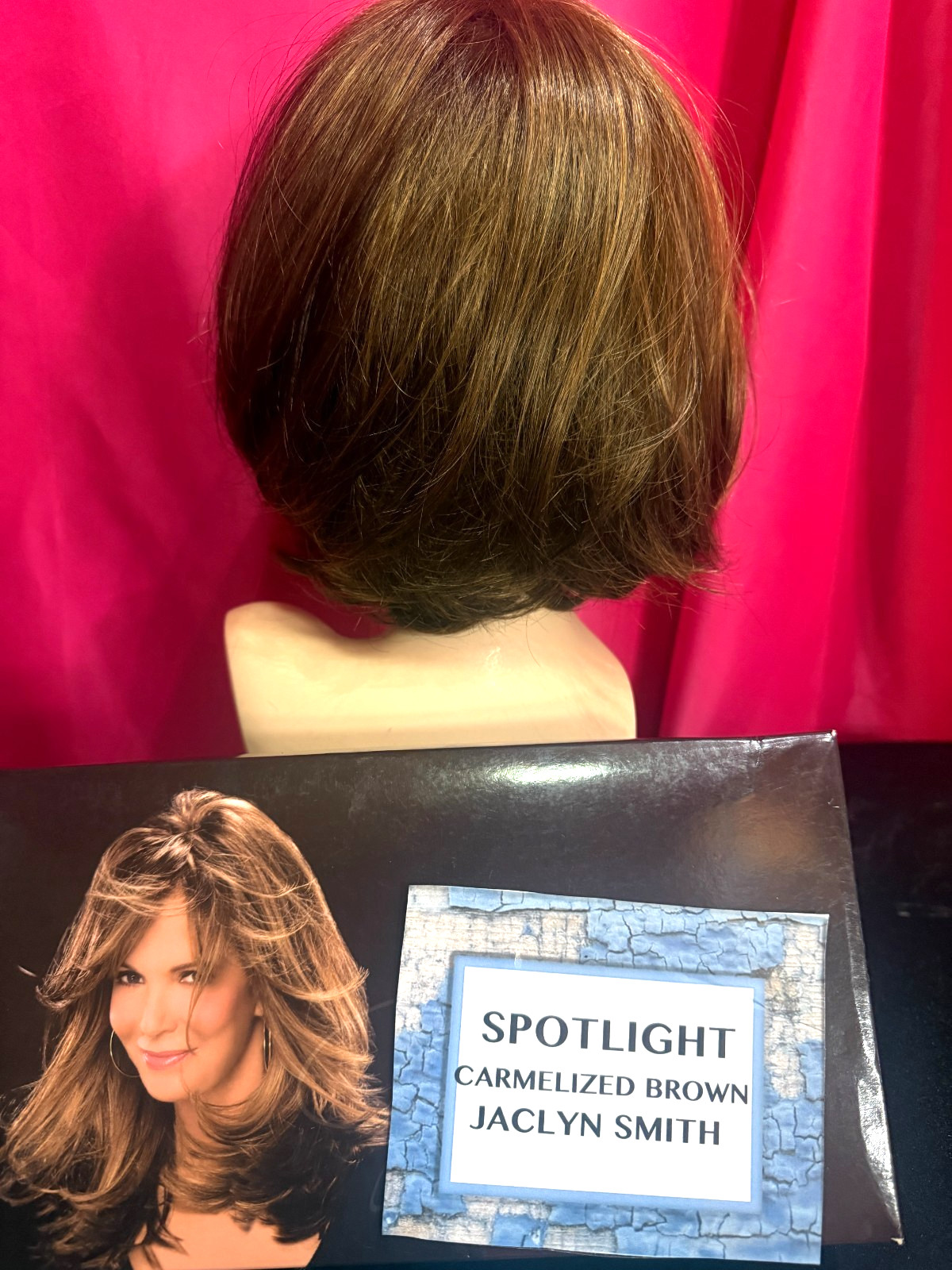 Jaclyn Smith Wig “Spotlight” Caremlized Brown NEW WITHOUT TAGS