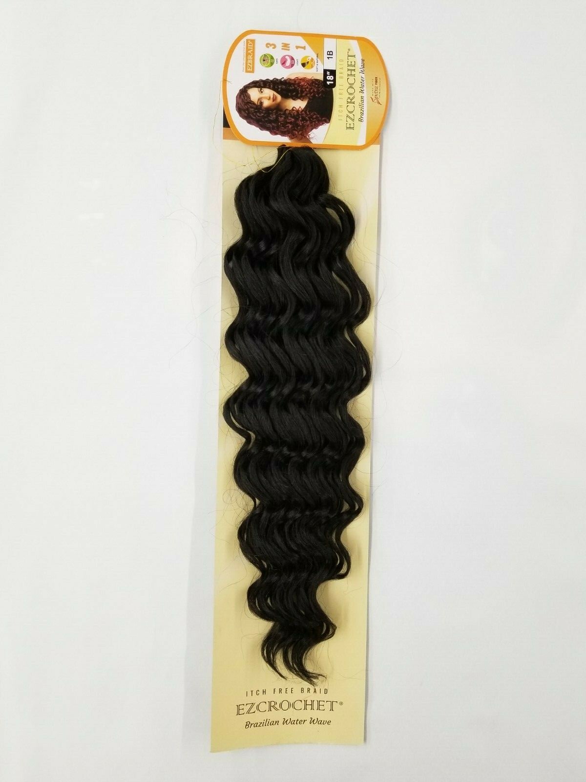 I&I Hair Innocence EZCROCHET Water Wave Crochet Braiding Hair Spectra 18″