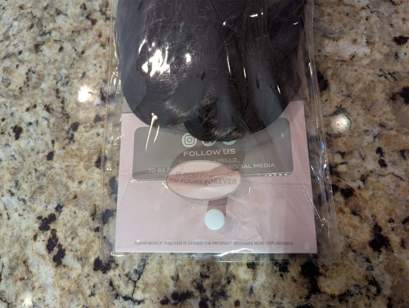 Lullabellz 22″ Premium Synthetic Hair Extensions 5 Piece Curly 6 Choc Brown