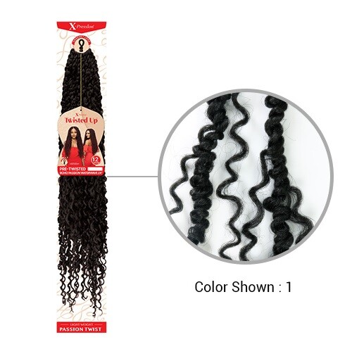 Outre Twisted Up Synthetic Crochet Braid Hair BOHO PASSION WATERWAVE 24″
