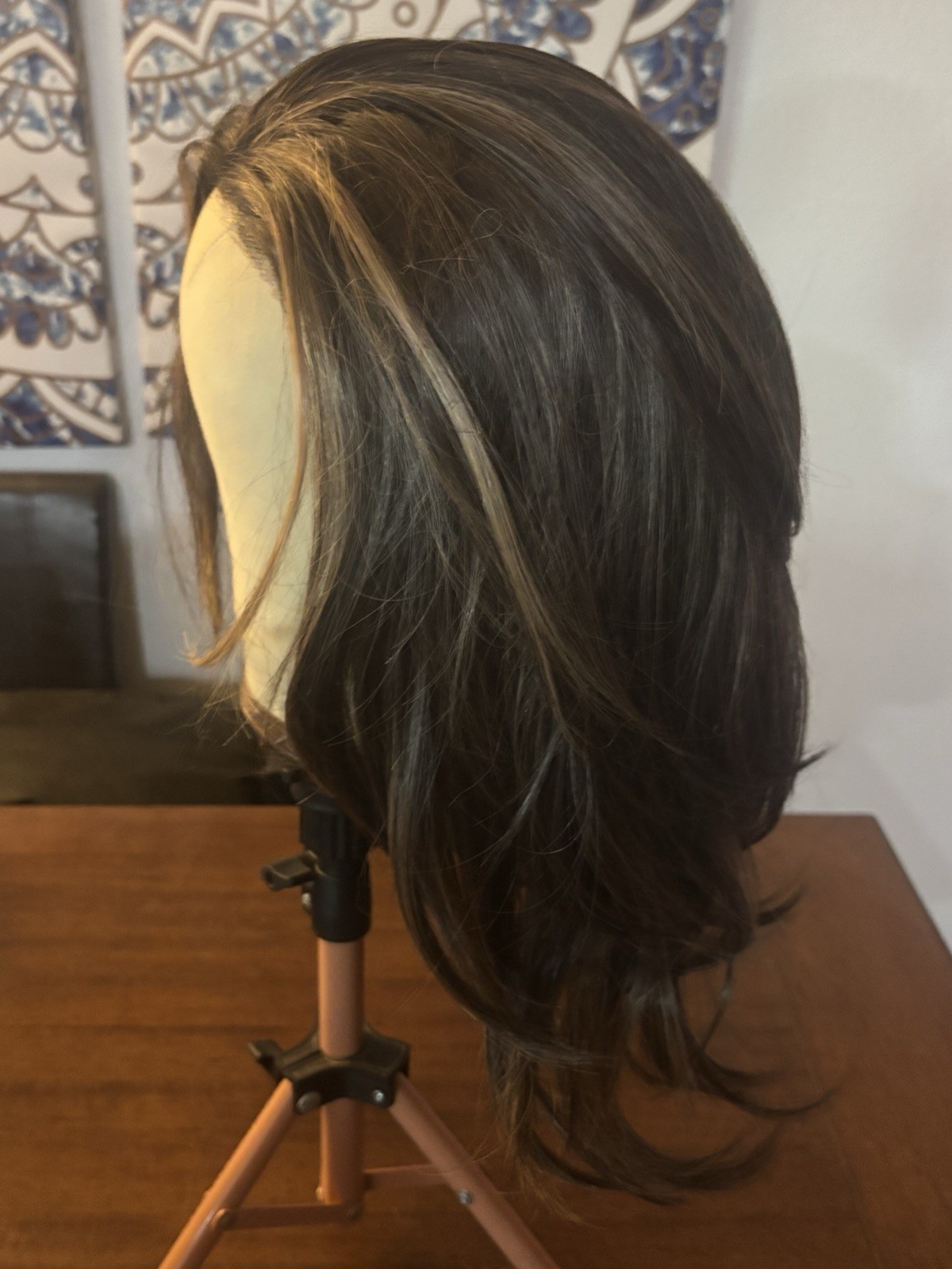 Lace Front Free Part Sassy Misfits Synthetic Heat Safe Beautiful Brunette Wig