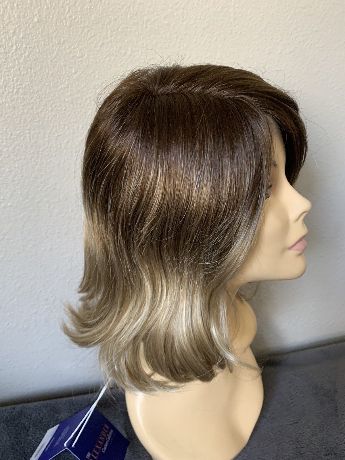 Rene of Paris Alexander C. ZARA Wavy Bob Lace Front WIG, Creamy Toffee LR Blond
