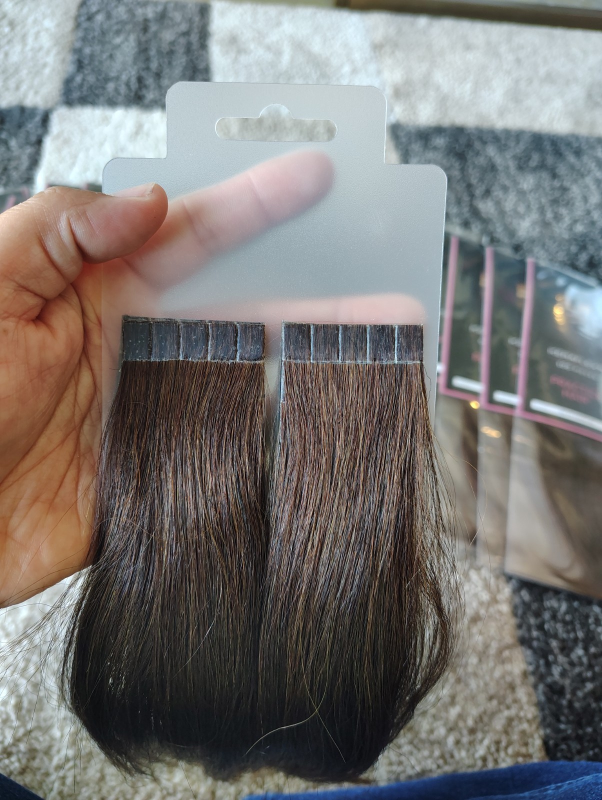 Hotheads Keraflex 12″ Hair Extensions 100% Human Hair