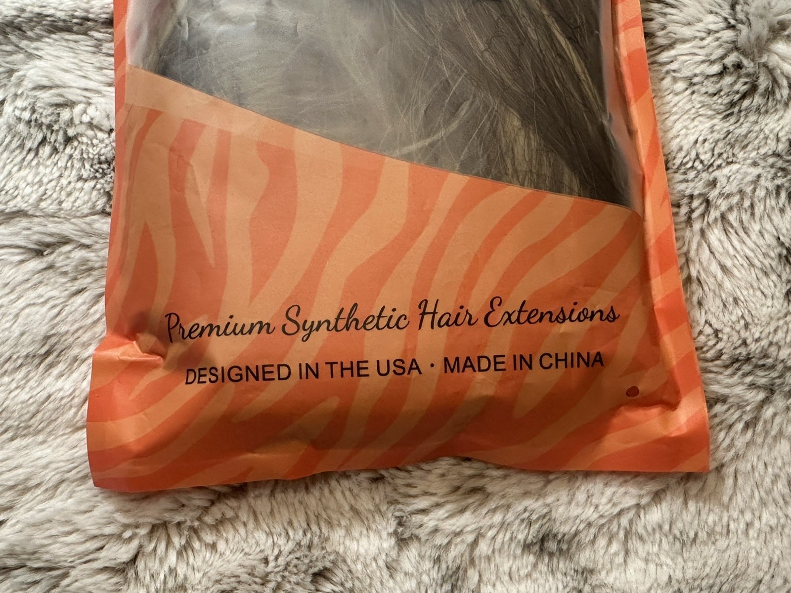 Seikea ExtensionStraight Ponytail Hair Synthetic Used Good Condition Blonde Mix