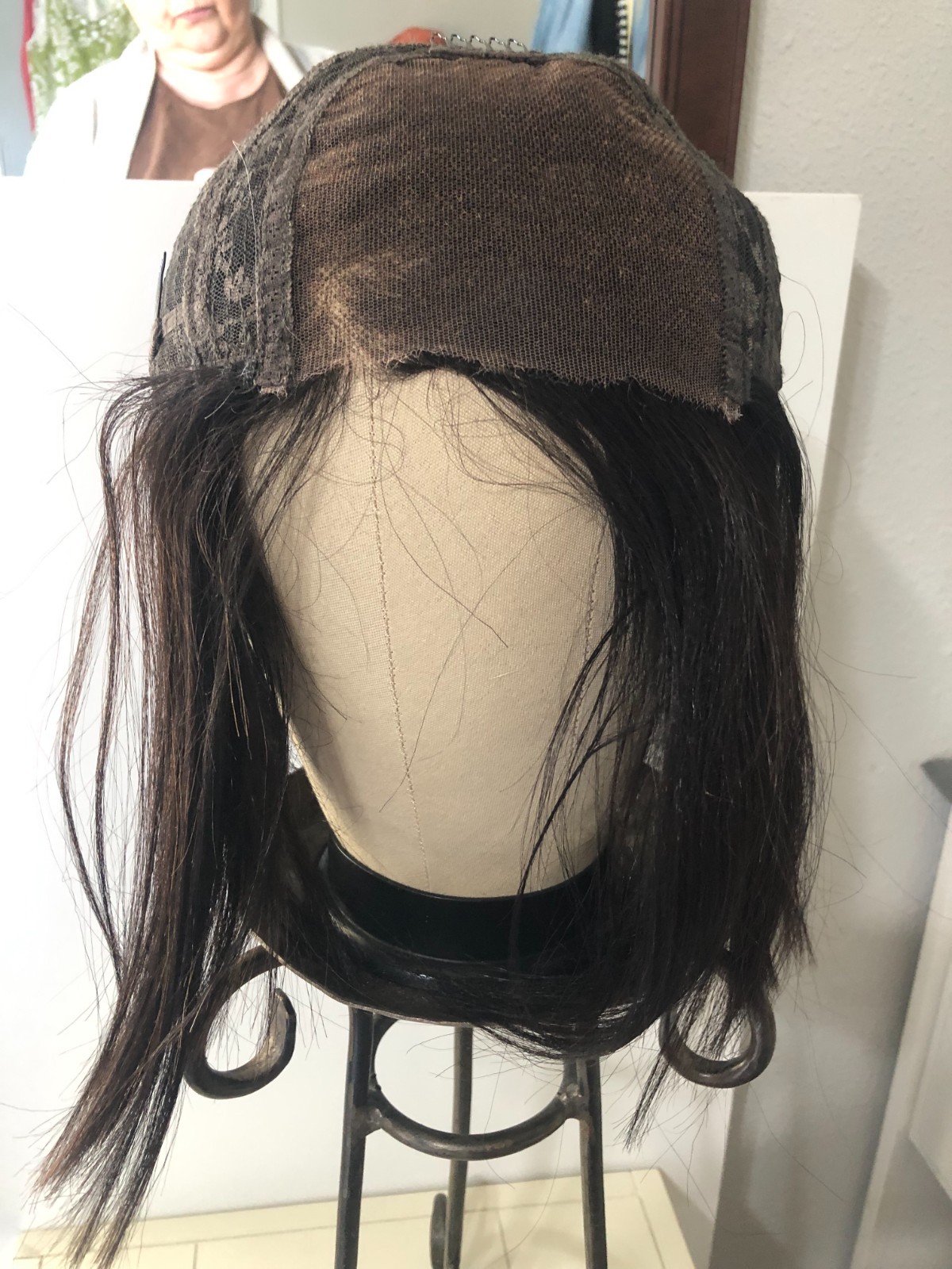 Luvme Hair HD Lace Wig Asymmetrical Bob 100% Human Hair Glueless C-Part 10-14 In