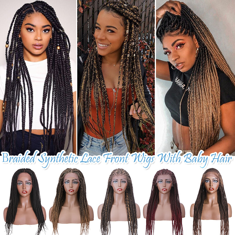 Hot OMBRE Dreadlock Wig for Black Women Curly End Big Afro Braided Wigs Braiding