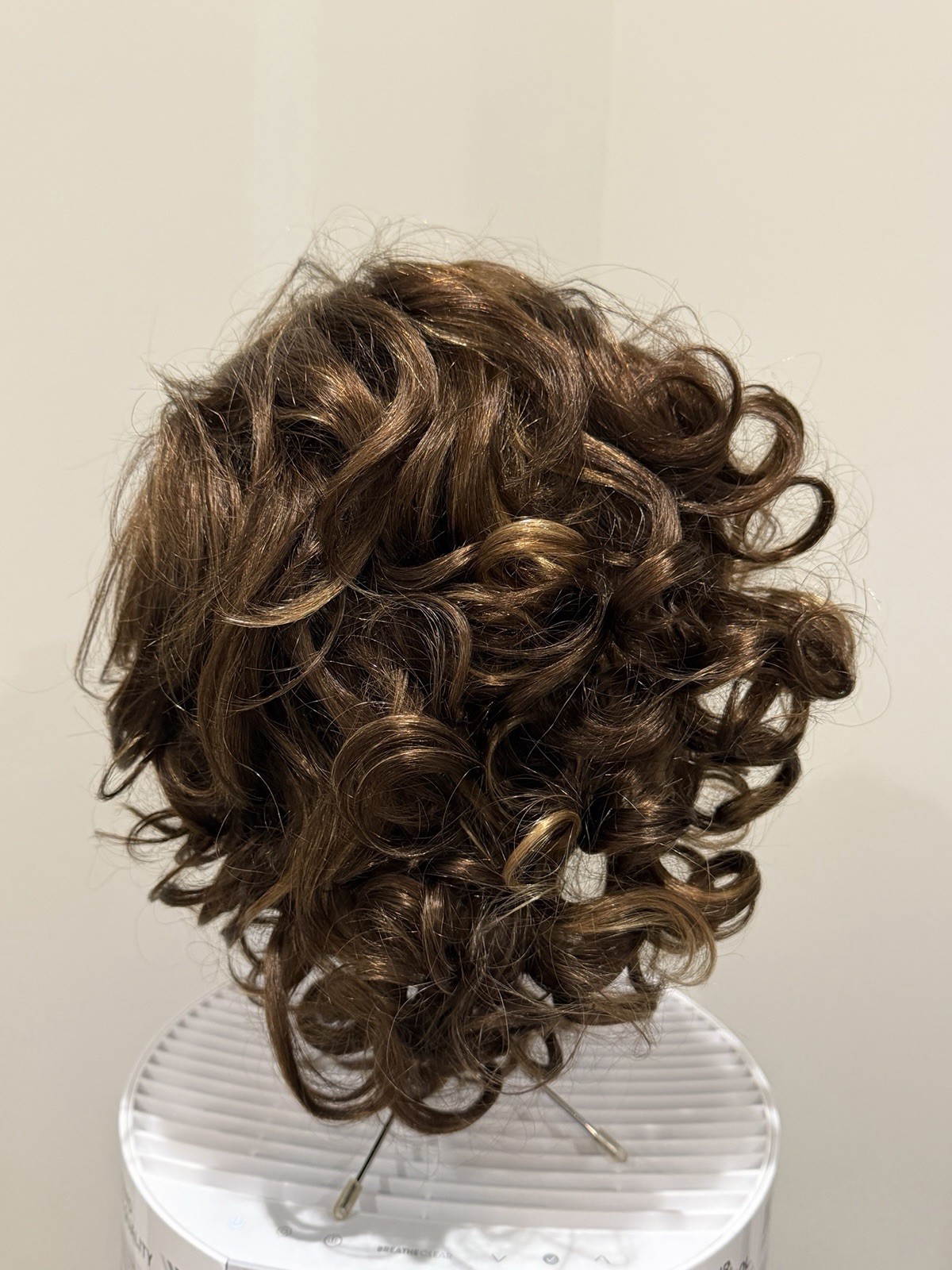 Foxy Silver Collection Women’s Brown Curly Wig Curly Texture