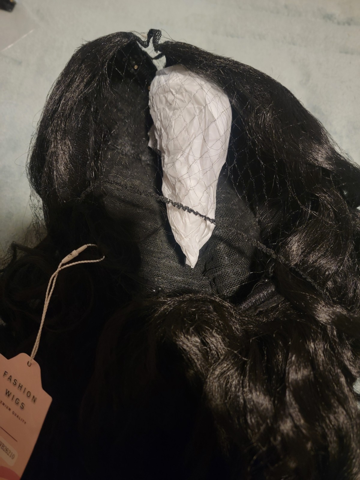 Synthetic V Part Wig Long Curly Black Yaki Half Wigs 26 Inch Curly Natural Black