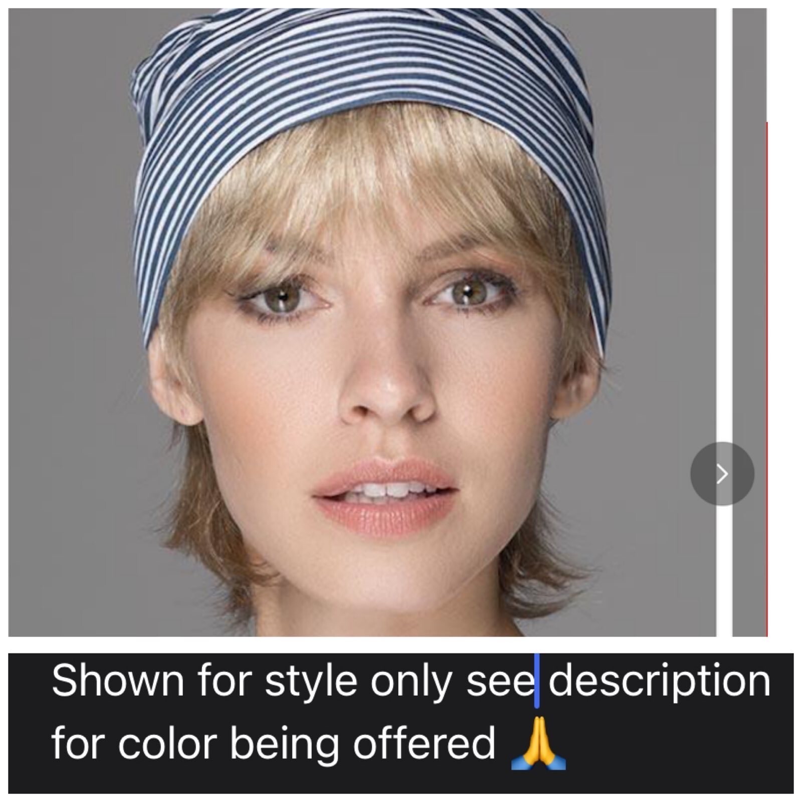 Ellen Wille Mint | Synthetic Hair Piece *Hat Not Included*PLATINUM BLONDE🙏