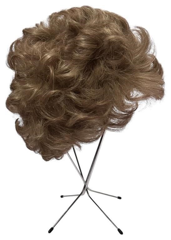 Paula Young Wig A5000 Average 18/22 Silver Blonde Short Wavy Glam Chic Indonesia