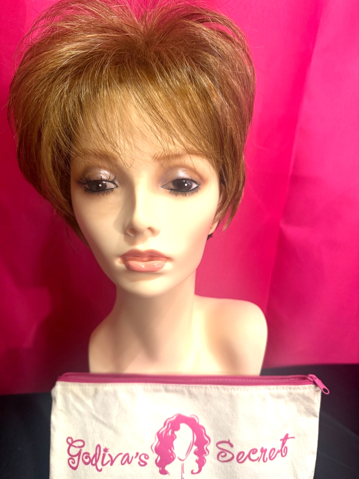 Godiva’s Secret Wigs “Selma Wig” Copper Glaze