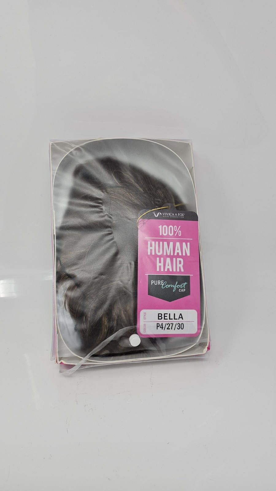 Vivica A. Fox BELLA Human Hair Pure Comfort Cap Wig Color P4/27/30