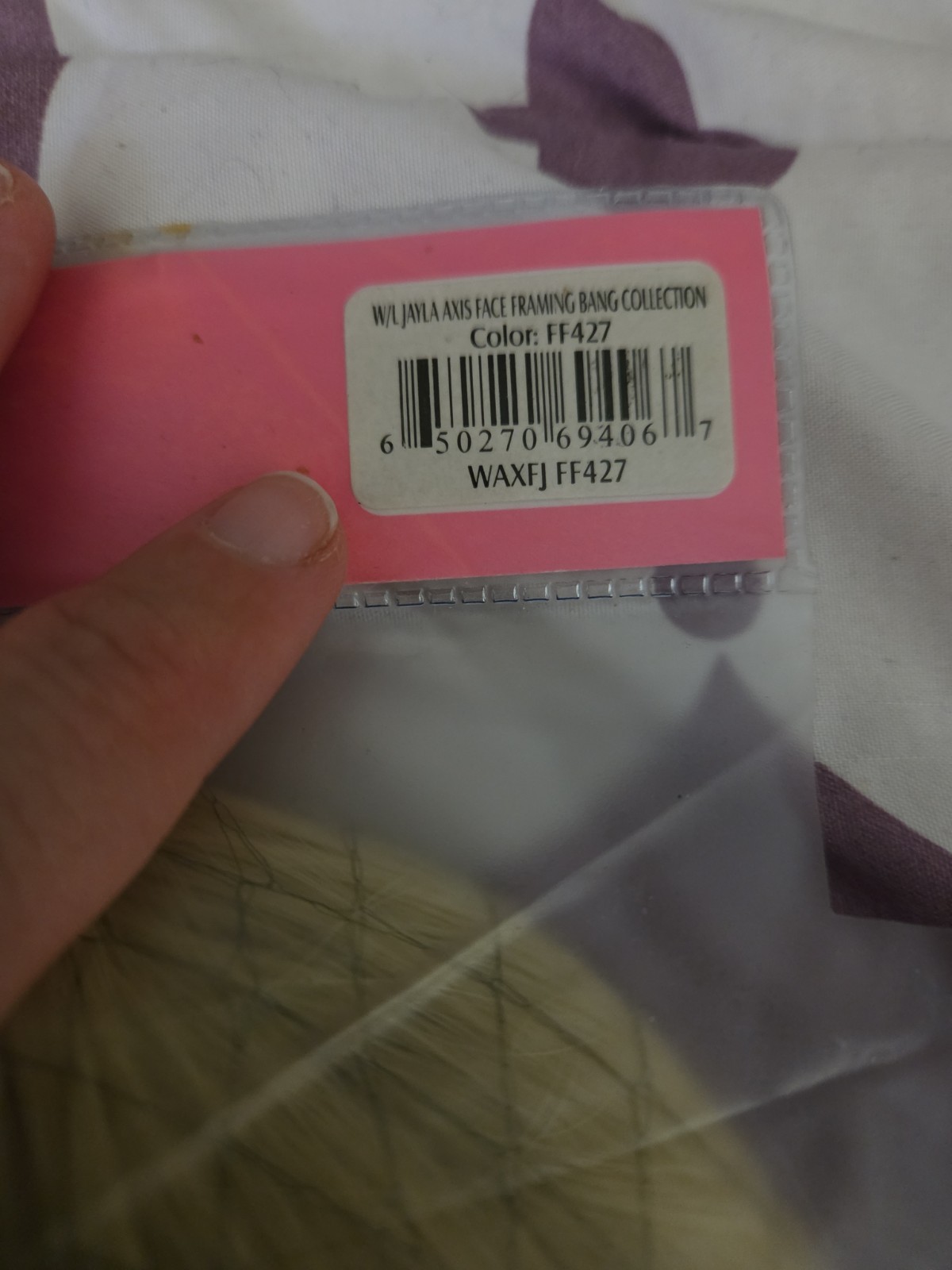Mayde WIG Blonde Human Hair FF427 B89