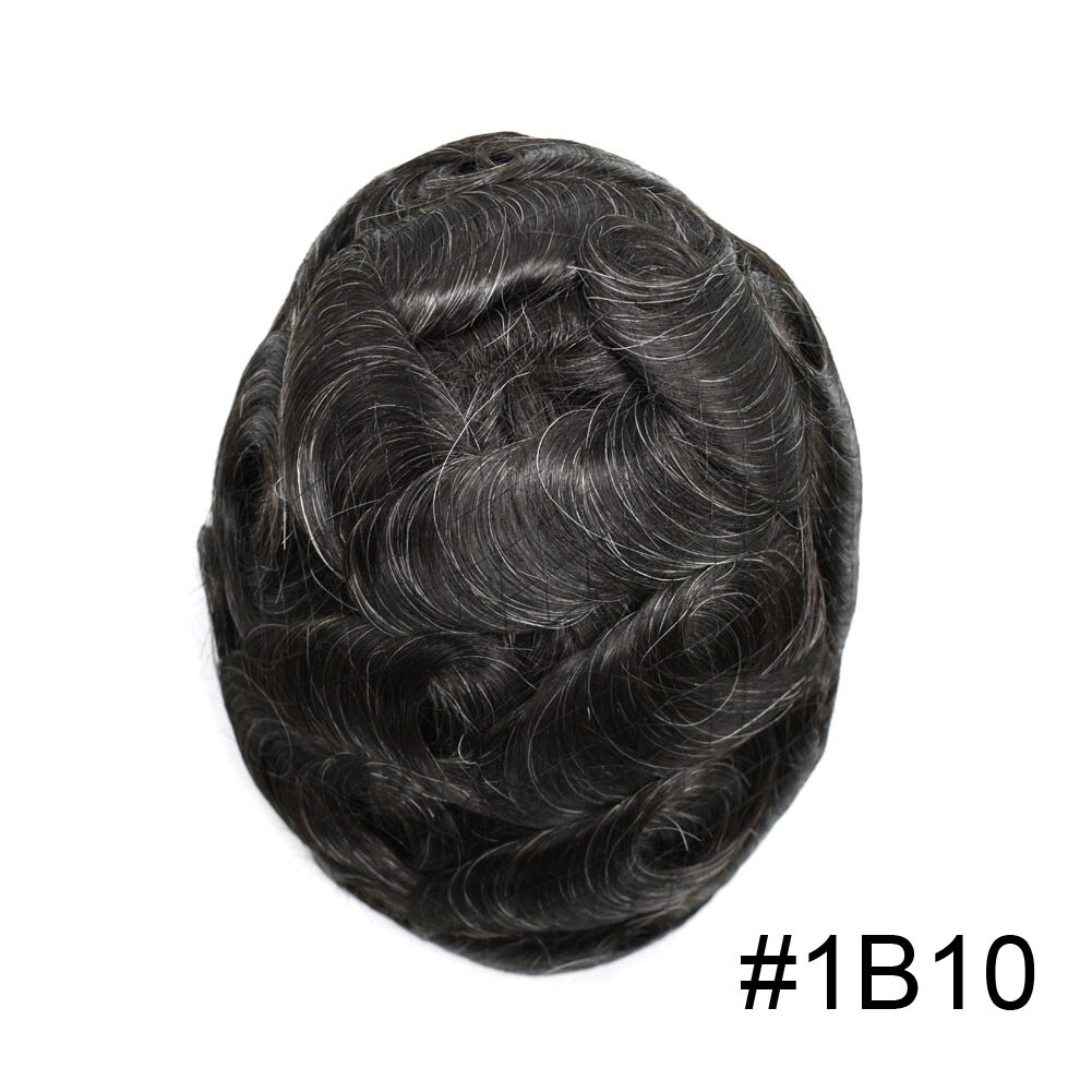 French Lace Mens Toupee Human Hair Piece All Lace Toupee Hair for Men Hair Units