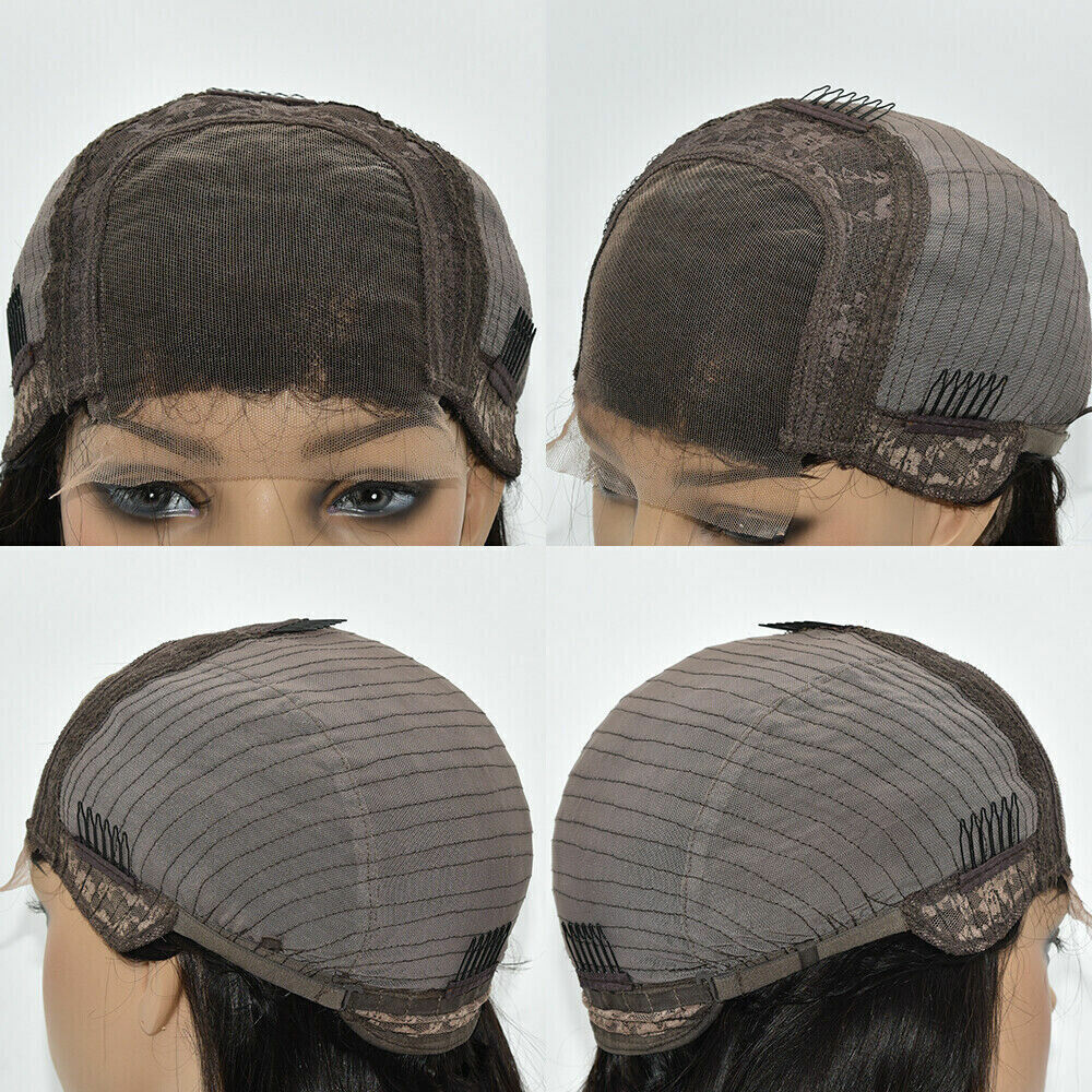 Long Wave 4×4 Lace Front 100% Human Hair Wigs Daily