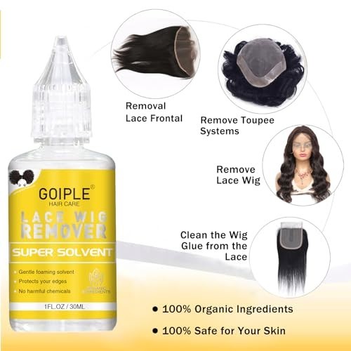 Wig Accessory Kit 29PCS – Lace Front Glue, Remover, Caps, Elastic Band, Edge Con