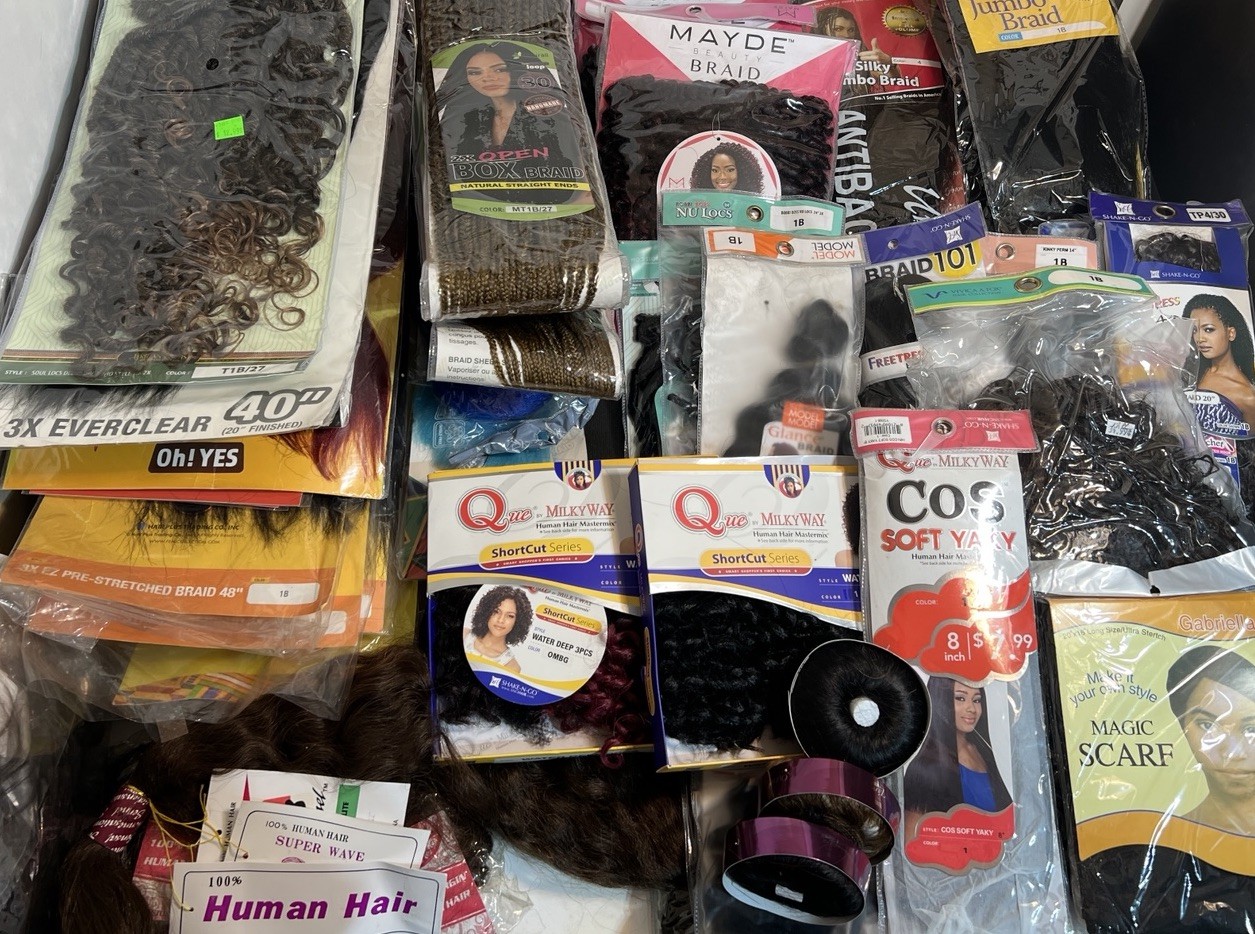 Huge Hair Extensions Lot 40+ Pcs Mixed Virgin Human Hair Crochet Braids Outre