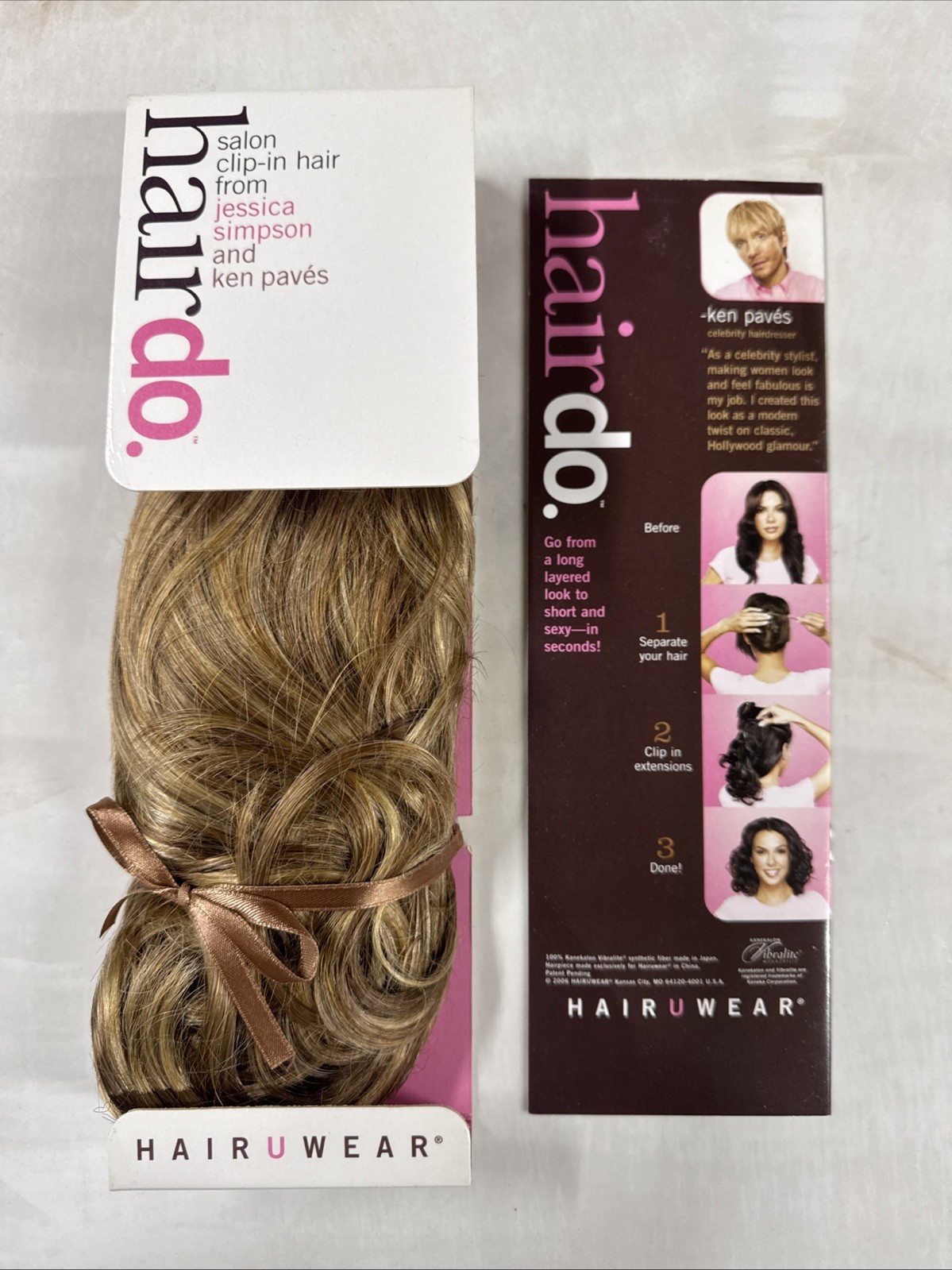 Hair Do Jessica Simpson 15” Clip-in – R14/25 Honey Ginger – WAVY