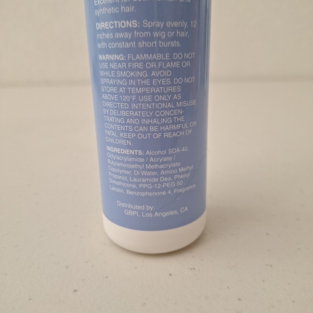La Charme – Extra Holding Hair & Wig Spray Synthetic & Human Hair 8 Fl Oz RARE!