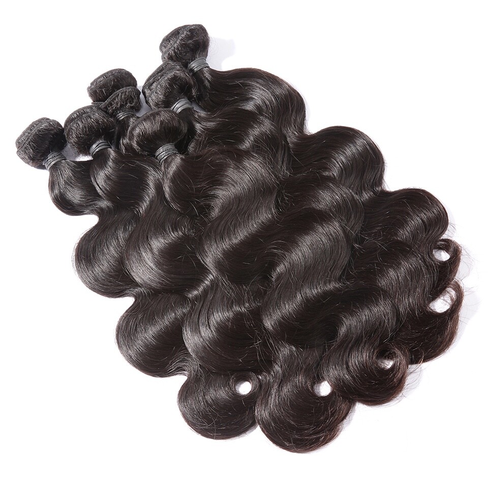 772 Glam 8oz European 24″ Machine Wefted Human Hair Bundles