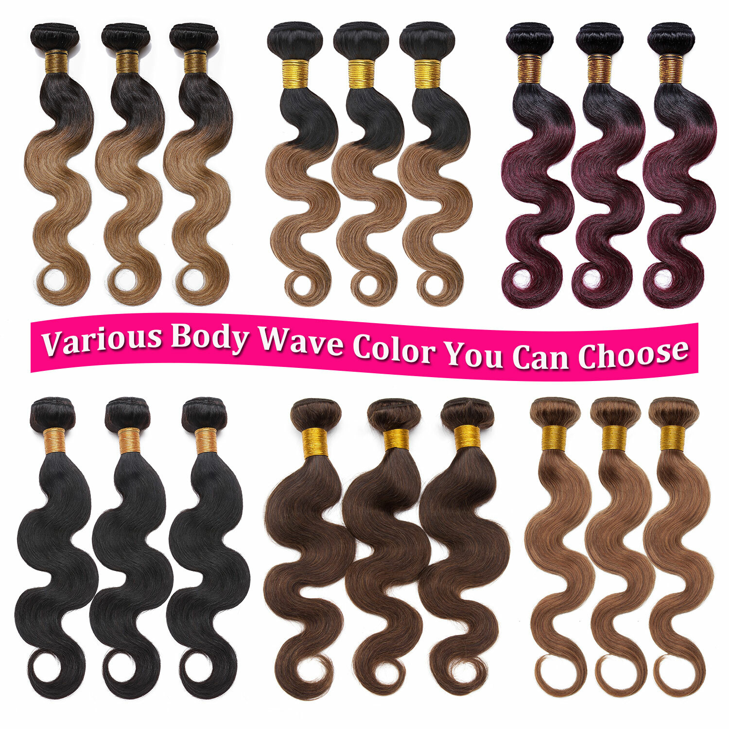 HOT 10A Brazilian Virgin Human Hair Bundles Hair Extensions Body Wave Weave Weft