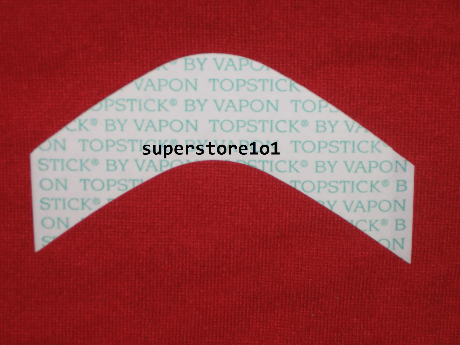 VAPON TOPSTICK Mens Custom Cut”B”Curve Tape,Clear,Double-sided,50 Strips ~Wigs.